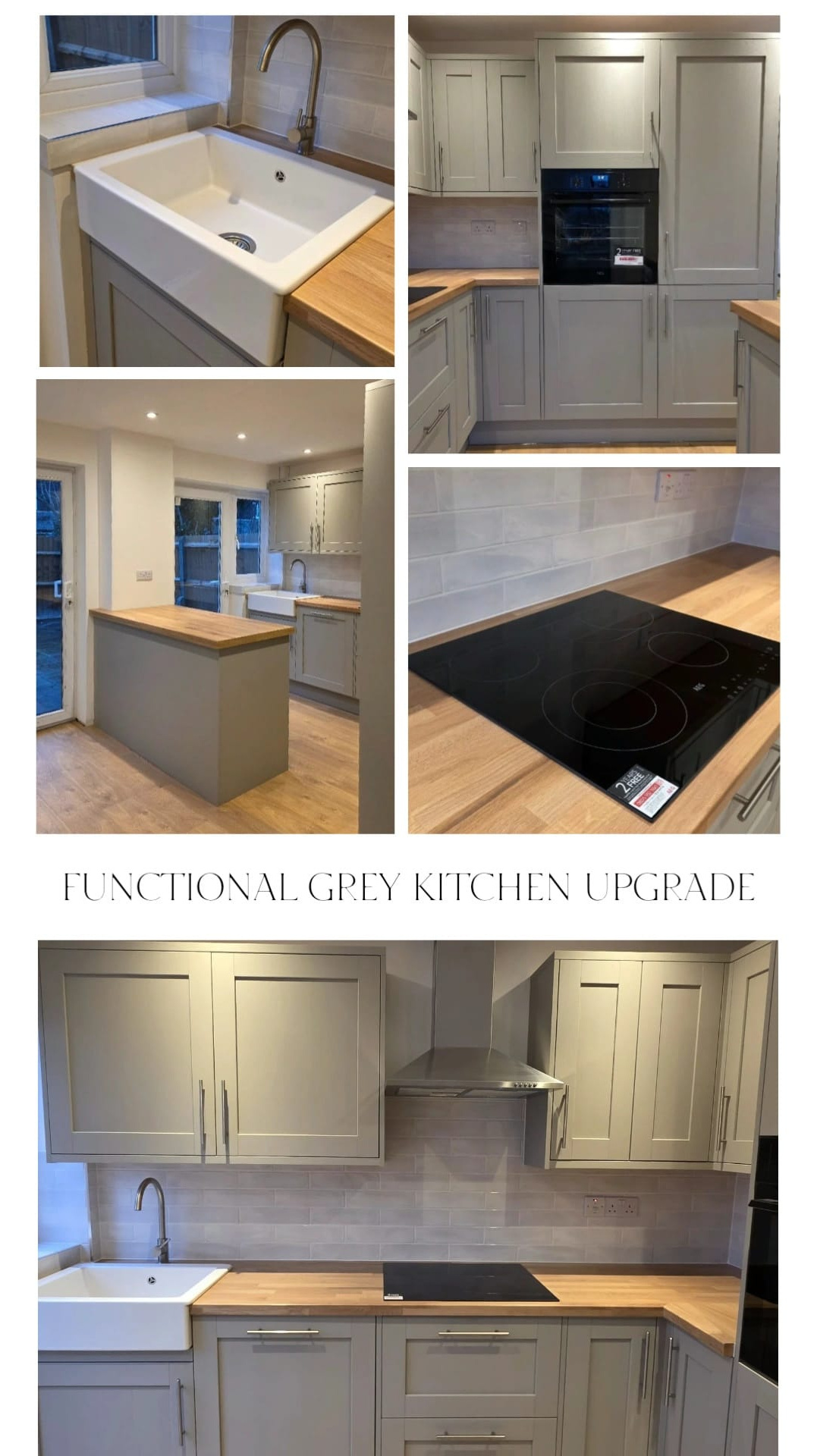 Kitchen renovation Modern kitchen upgrade Cambridgeshire