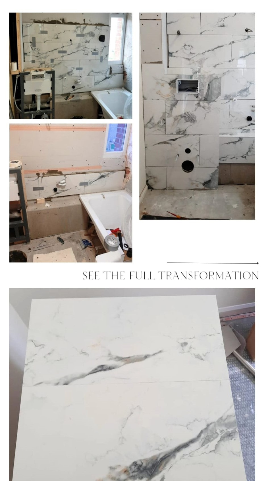 Modern bathroom upgrade Cambridgeshire